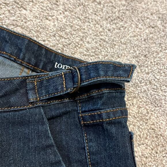 Tommy Hilfiger blue jeans, size Juniors 9 TOMMY GIRL Boho Denim wide leg Hippie - Picture 10 of 16